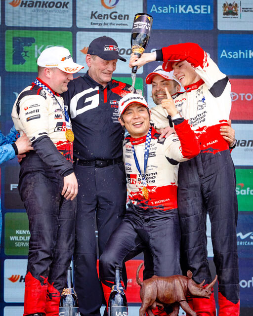 3月15日、サファリ・ラリー・ケニア最終日で、勝田貴元(トヨタ)がWRC初優勝。日本人ドライバーの制覇は故・篠塚建次郎氏以来で、34年ぶり2人目の快挙