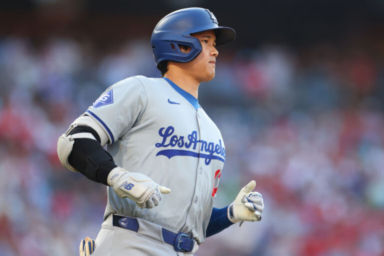 通算200号本塁打を放った大谷翔平