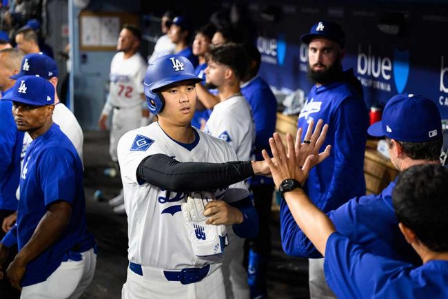 ドジャース【写真：ロイター】