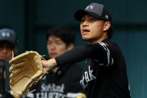 ソフトバンク・徐若熙【写真:栗木一考】
