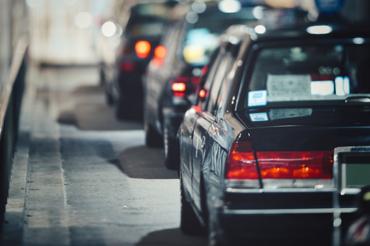 タクシーの車内で多い落とし物とは?(画像はイメージ)
