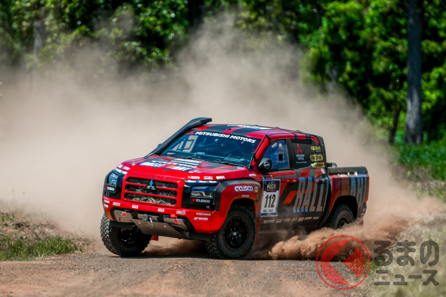総走行距離2316.32km!超過酷なラリーにトライトンで挑み快挙