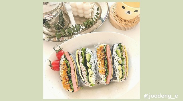 巻くより簡単♡今SNSで話題の折って食べるキンパ「#접어먹는김밥」を紹介!
