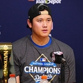 MVP会見 大谷の表情晴れなかった
