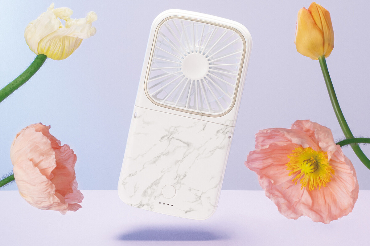 フランフランの新作小型扇風機「フレ スマートハンディファン」スマホのサイズ感&6通りの風量調整 (2024年3月28日掲載) - Peachy ...