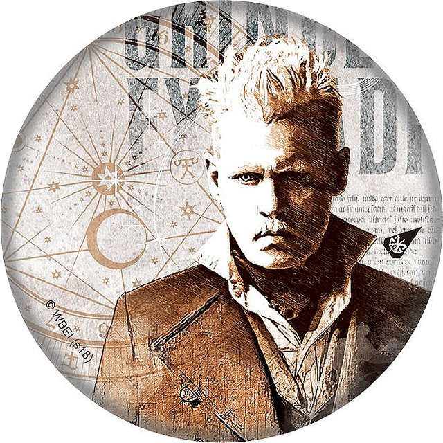 ファンタスティックビースト ニュート スキャマンダー 缶バッジ 希少