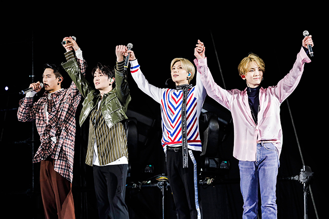 SHINee　左からミンホ、オンユ、テミン、キー