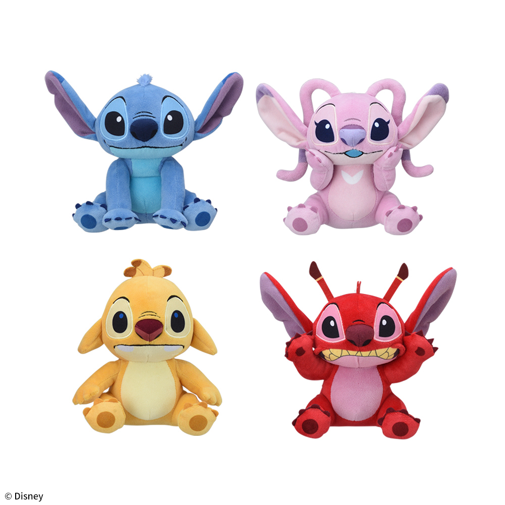 ディズニーリゾート スティッチ エンジェル ぬいぐるみペア 2体セット