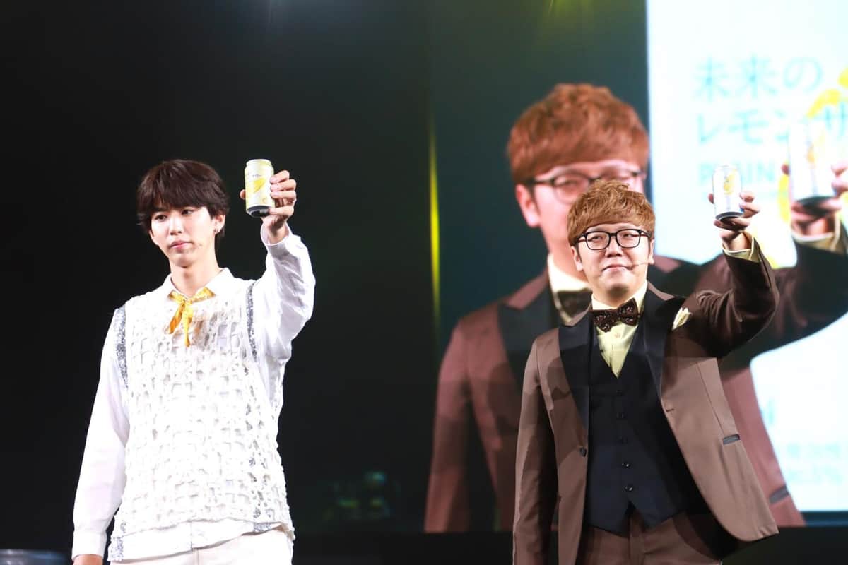 ヒカキンさん、はじめしゃちょーさん（25年9月18日撮影）