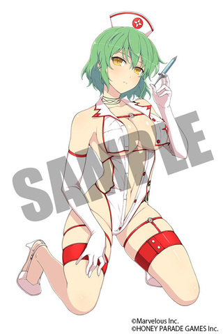 シノビマスター 閃乱カグラ New Link より 日影セクシーナースverの原型が公開 ライブドアニュース