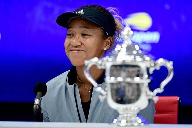 全米オープンを制した大坂なおみ【写真：Getty Images】