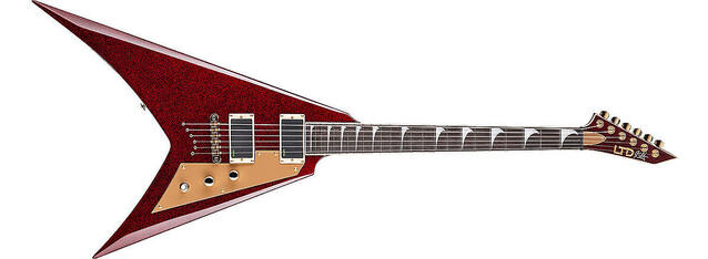 ESP、カーク・ハメット（メタリカ）のシグネチュアモデル「LTD KH-V