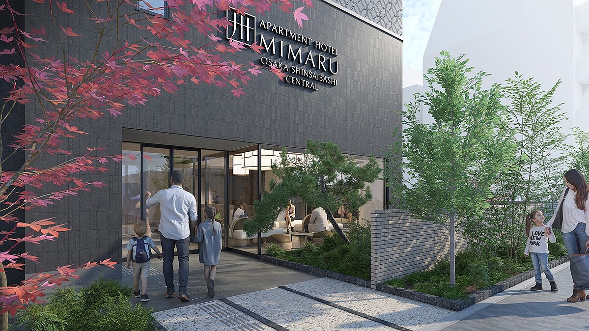 【インバウンド最前線】訪日家族旅行が拡大ファミリー層に支持されるアパートメントホテル「MIMARU」、大阪エリアでの展開を加速〜心斎橋・難波に新施設、2026年秋開業へ。予約受付を開始〜