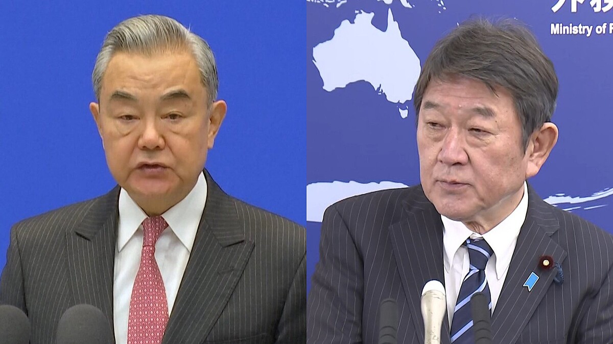 茂木外相と中国・王毅外相が電話会談 戦略的互恵関係の推進を確認 - ライブドアニュース