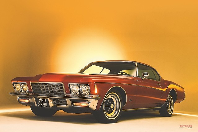 昭和レトロ浅草トーイブリキ車ビュイックリビエラ