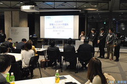 ＭＩＪＳ加盟社の新入社員がチームを組んでプレゼンに臨んだ
