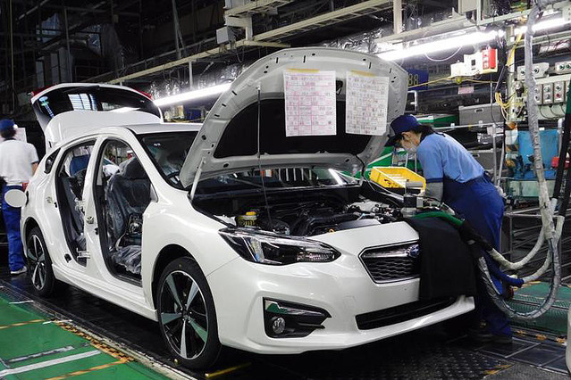 SUBARUの群馬製作所本工場
