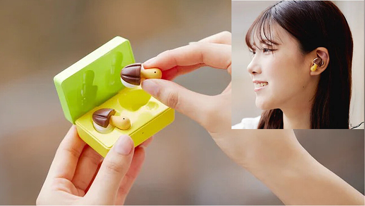 きのこの山 ワイヤレスイヤホン Makuake