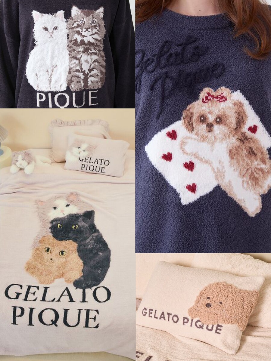 GELATO PIQUE ブランケット ブリティッシュ ショートヘアー