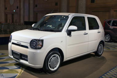 プルバックカー DAIHATSU ダイハツ トコット パールホワイトⅢ 新車