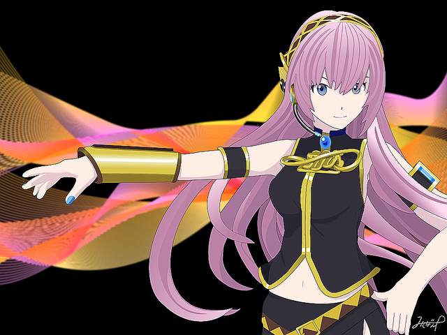 初音ミク 巡音ルカ 初音未来 2019 缶バッジ 巡音ルカ V4X 65mm缶【