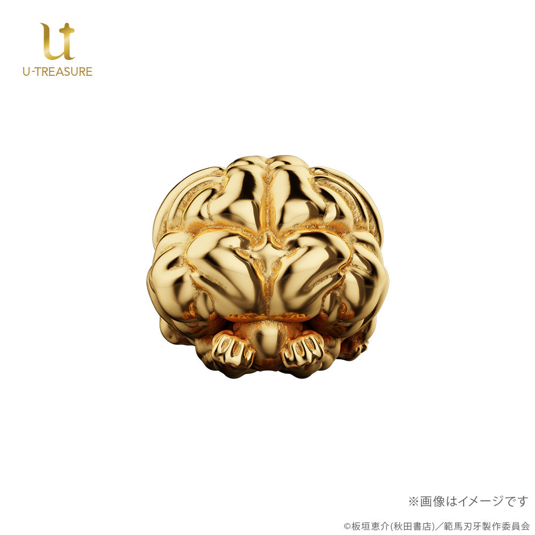 球体……!!! 「範馬刃牙」ビスケット・オリバのゴールドミニフィギュアが