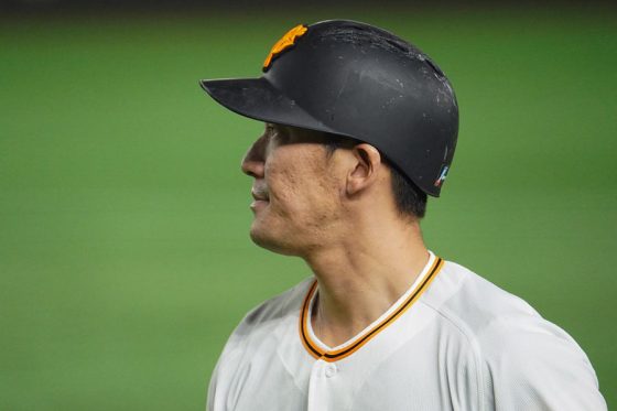 巨人在籍時の梶谷隆幸氏【写真：荒川祐史】