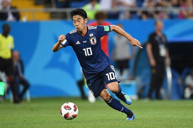 MF香川真司の落選について言及【写真：Getty Images】
