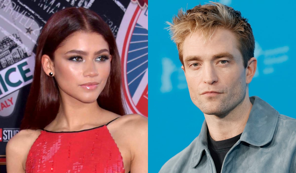 © Glenn Francis https://commons.wikimedia.org/wiki/File:Zendaya_Full_Length_-_2019_by_Glenn_Francis.jpg | Elena Ternovaja https://commons.wikimedia.org/wiki/File:Robert_Pattinson_at_Berlinale_2025.jpg | Remixed by THE RIVER