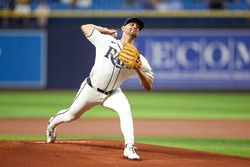 レイズのニック・マルティネス（C）Getty Images