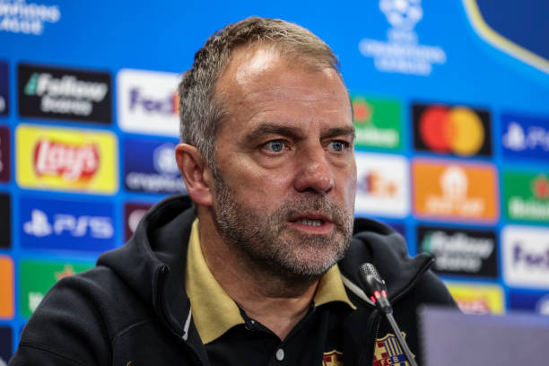 バルセロナを率いるハンジ・フリック photo/Getty Images