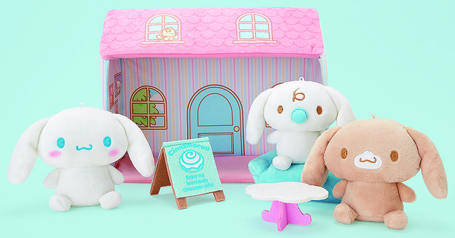 シナモロール モカ みるく アウトドアシリーズ ジオラマ風ぬいぐるみ