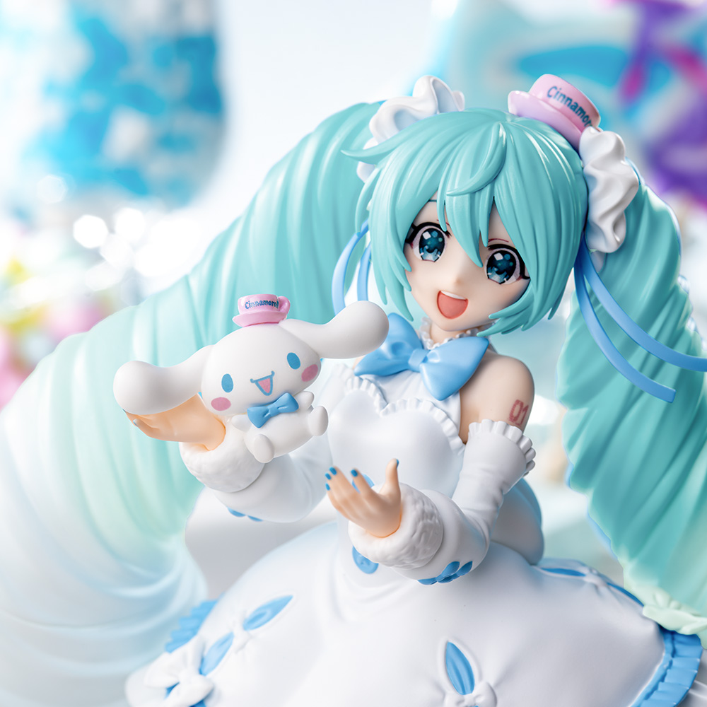 コラボ衣装を着たフィギュアやミニぬいぐるみ！セガプライズ サンリオ 