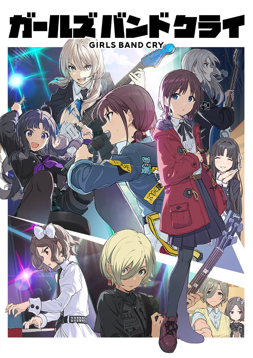 ガールズバンドクライ』、「爆ぜて咲く」MV公開！3rdシングルは10/25