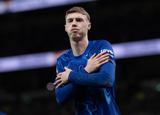 チェルシーでプレイするパルマー photo/Getty Images