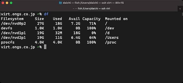 Linuxでディスク使用量を確認するdufコマンドの使い方 ライブドアニュース