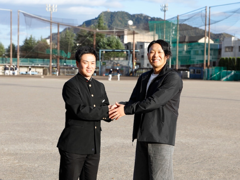 県岐阜商・横山温大とパラスキー森選手が対談