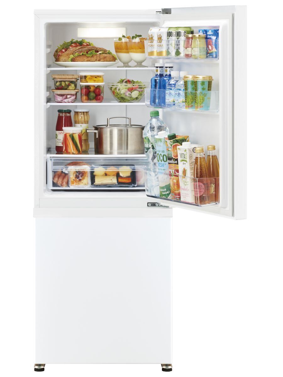 アクア、一人暮らし向けの大容量2ドア冷凍冷蔵庫を3モデル