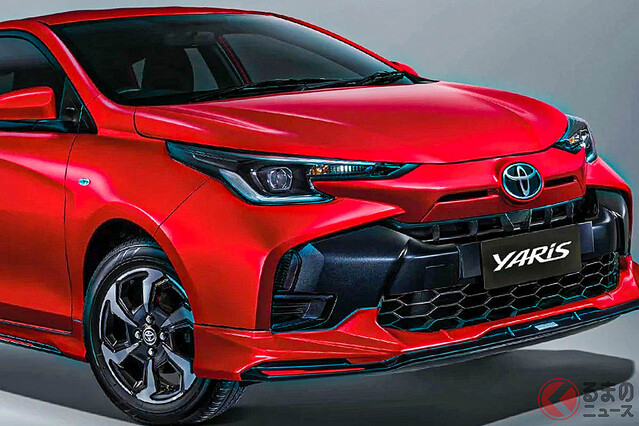 GRヤリスマイナーチェンジ前 GRフロントスポイラー用サイド