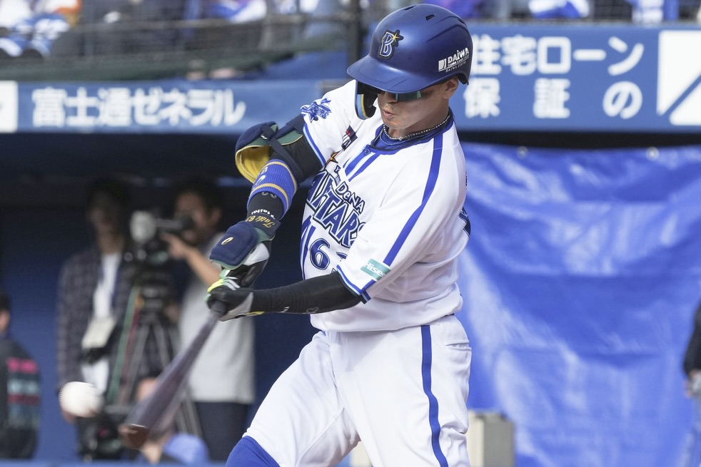 DeNA・関根大気 (C) Kyodo News