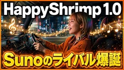 ̵���ǻȤ������ܸ��ー���������AI��HappyShrimp 1.0�פλȤ�����Ű����⡪ Suno�饯����ƥ�?