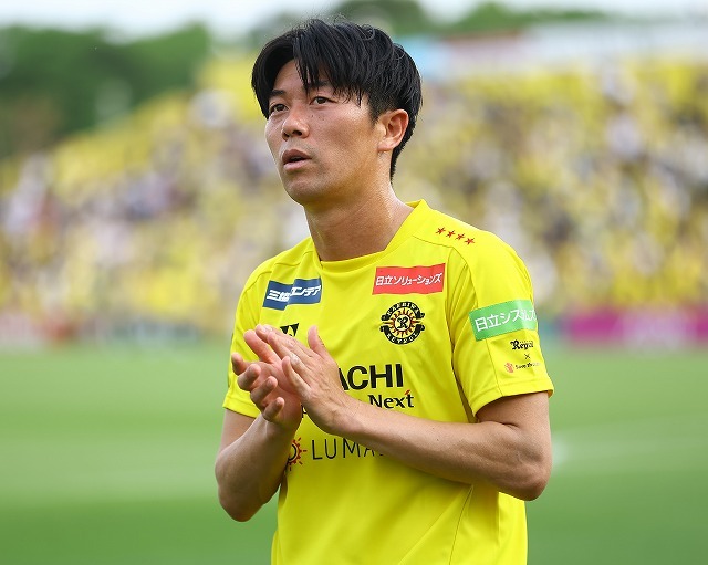 相模原に新天地を求めた武藤。今季は柏でここまで3試合の出場にとどまっていた。写真:福冨倖希