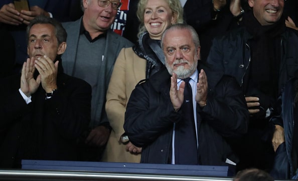 ナポリのアウレリオ・デ・ラウレンティス会長 photo/Getty Images