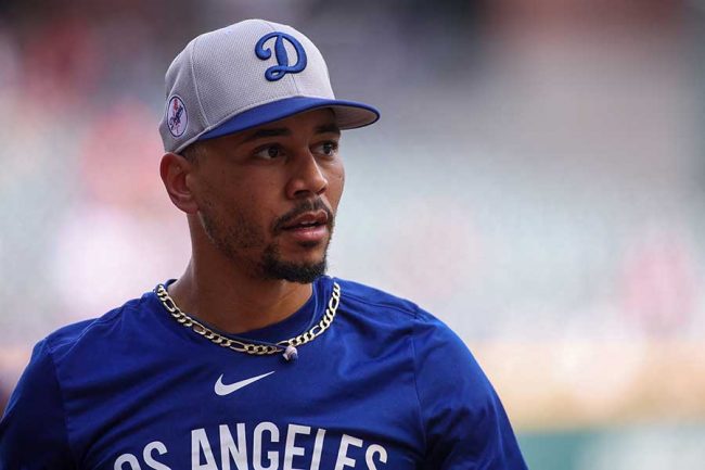 ドジャースのムーキー・ベッツ【写真:ロイター】