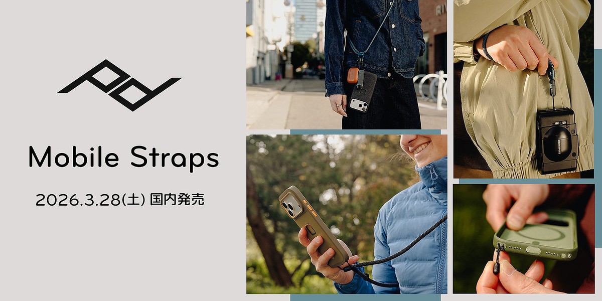 ピークデザイン、スマホ向けストラップを28日発売 カメラ用の技術を応用