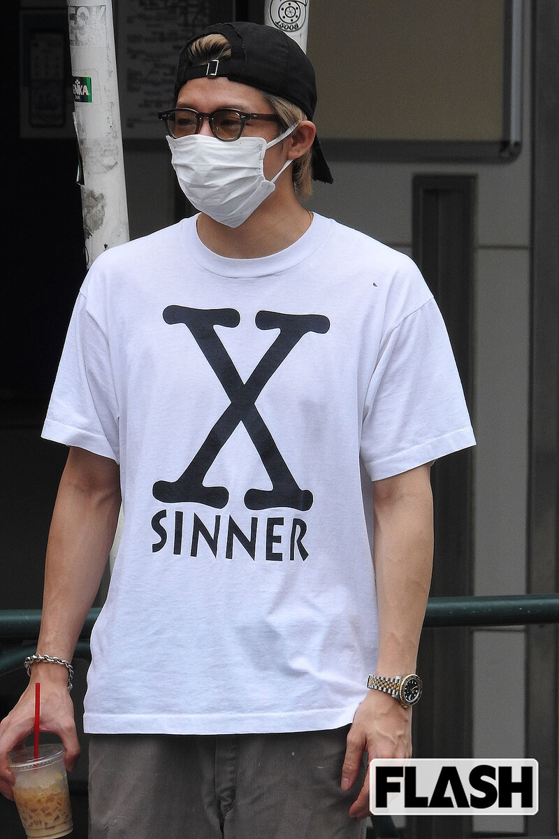  2025年9月、都内で休日を過ごしていたNumber_iの岸優太 