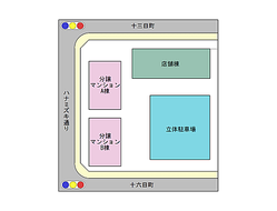 再開発の施設配置計画（八戸市発表資料より）