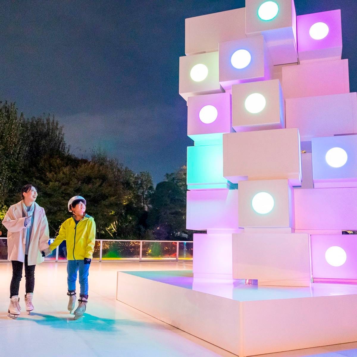 GINZA SIX�β�������˶�¤ǺǤ����˶ᤤ�������ȥ�󥯡�Rooftop Star Skating Rink�פ��о졪