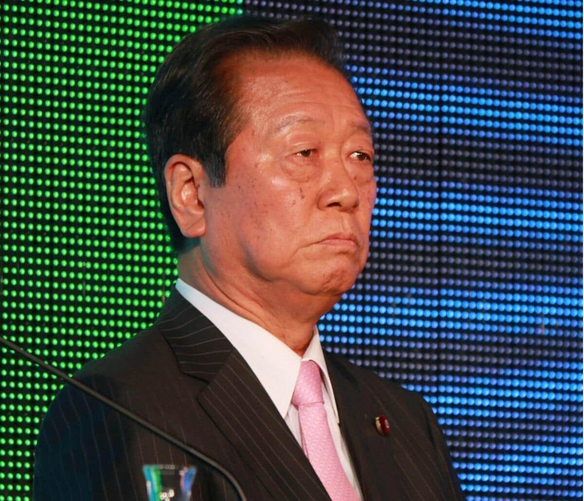 小沢一郎氏(2016年6月撮影)