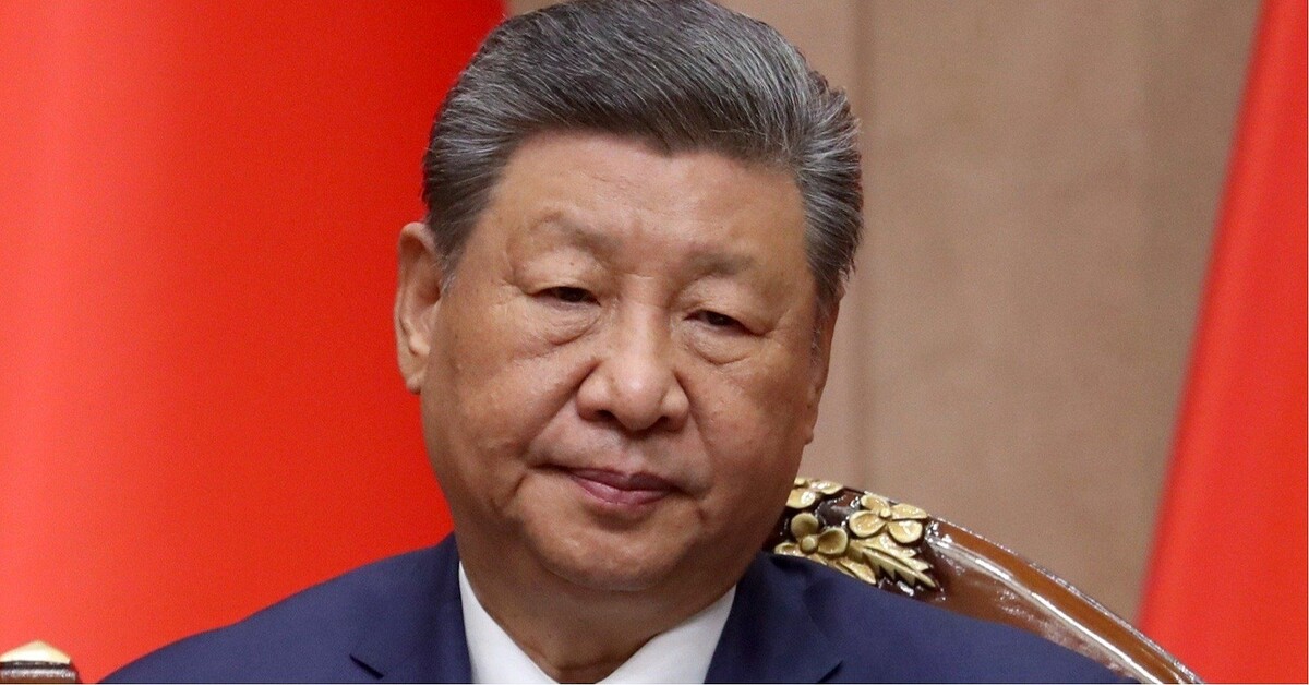 2026年8月31日、キルギス大統領と会談する中国の習近平国家主席　Photo:EPA＝JIJI